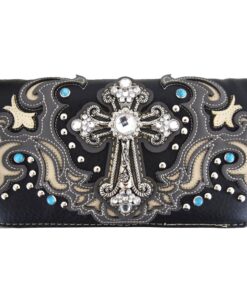 BLK:BGE METAL CROSS Wallet