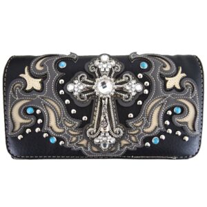 BLK:BGE METAL CROSS Wallet