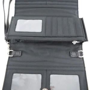 BLK:BGE METAL CROSS Wallet Inside