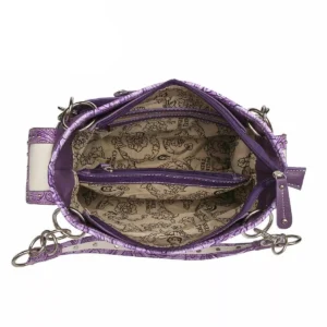 Plum:Pink:Teal:White BFLY Metal Strap HBG Inside