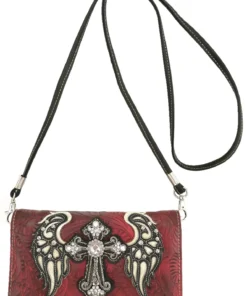 Red Wings Metal Cross Wallet Strap