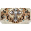 Sand Cross Stud Wallet