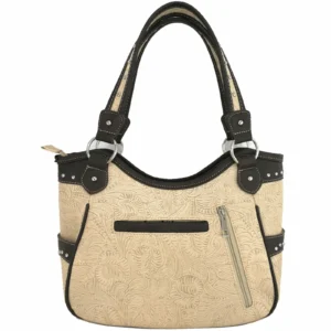 Sand Wings Metal Cross Handbag Back