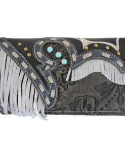 Black Tassel Wallet