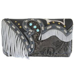 Black Tassel Wallet