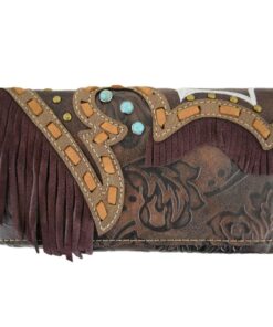 Brown Tassel Wallet
