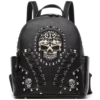 Black Skull Backpack