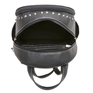 Black Skull Backpack Inside
