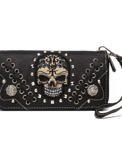 Black Skull Wallet