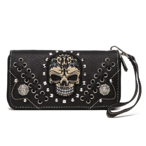 Black Skull Wallet