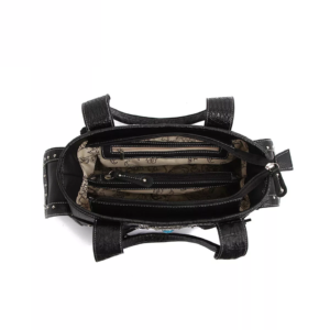 Black Western Handbag Inside
