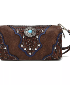 Brown Western Wallet