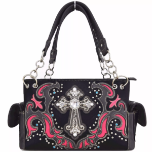 Pink Western Cross Country Handbag